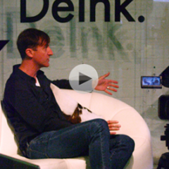 Gareth Williams at the DeTnk.TV Studio at Tent London 2009